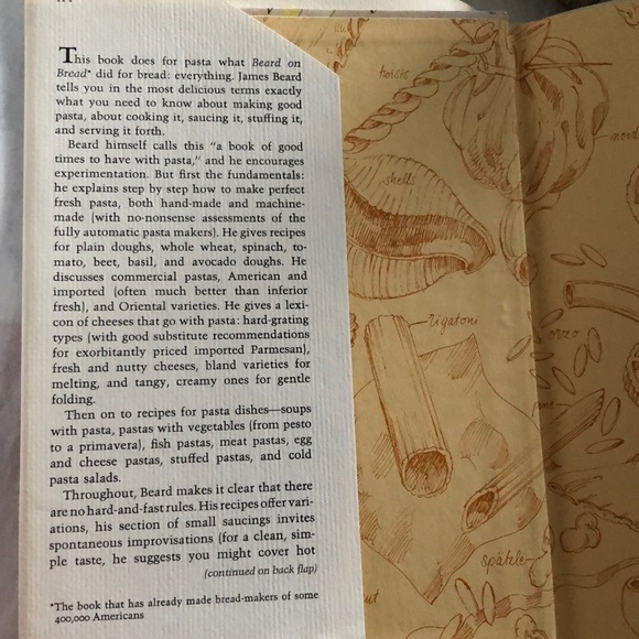 1st Edition JAMES BEARD ON PASTA by James Beard - Picture 2 of 7